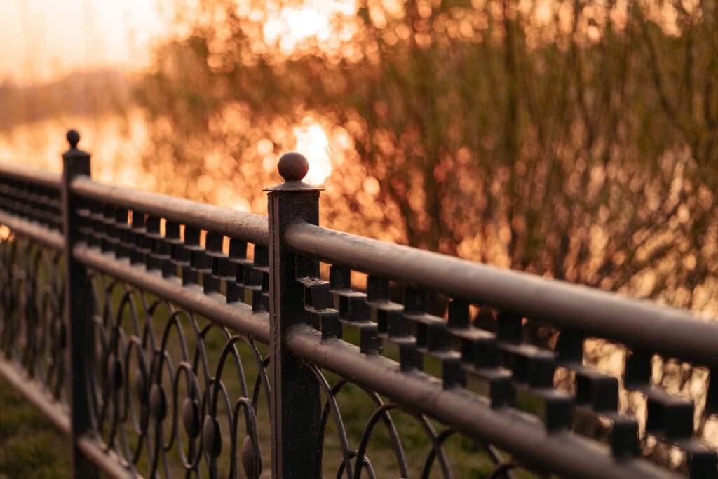 Aluminum fence